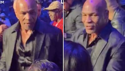 Tyson takes ringside seat for Haney vs Garcia as boxing icon ramps up training