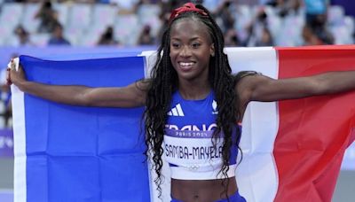 JO 2024: la Française Samba-Mayela «fière» de sa médaille d'argent «qui vaut de l'or» sur 100m haies