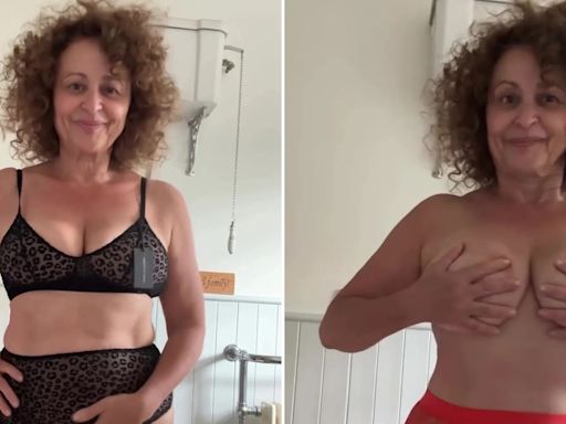 Loose Women's Nadia Sawalha goes topless in latest social media post