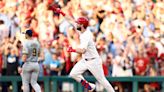 David Dahl joins the party as the Phillies begin the outfield replacements dance