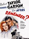 Remember? (1939 film)