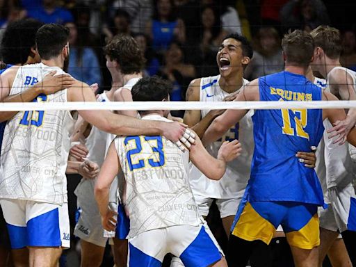 UCLA outlasts UC Irvine in 5 sets to reach NCAA men’s volleyball final