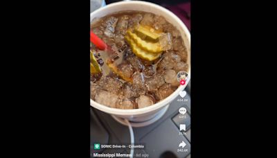 TikTok says mixing Sonic’s Dr Pepper with pickles is actually ‘so good.’ Wait, what?