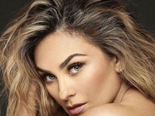 Aracely Arámbula demuestra cómo llevar un traje de baño de látex después de los 49