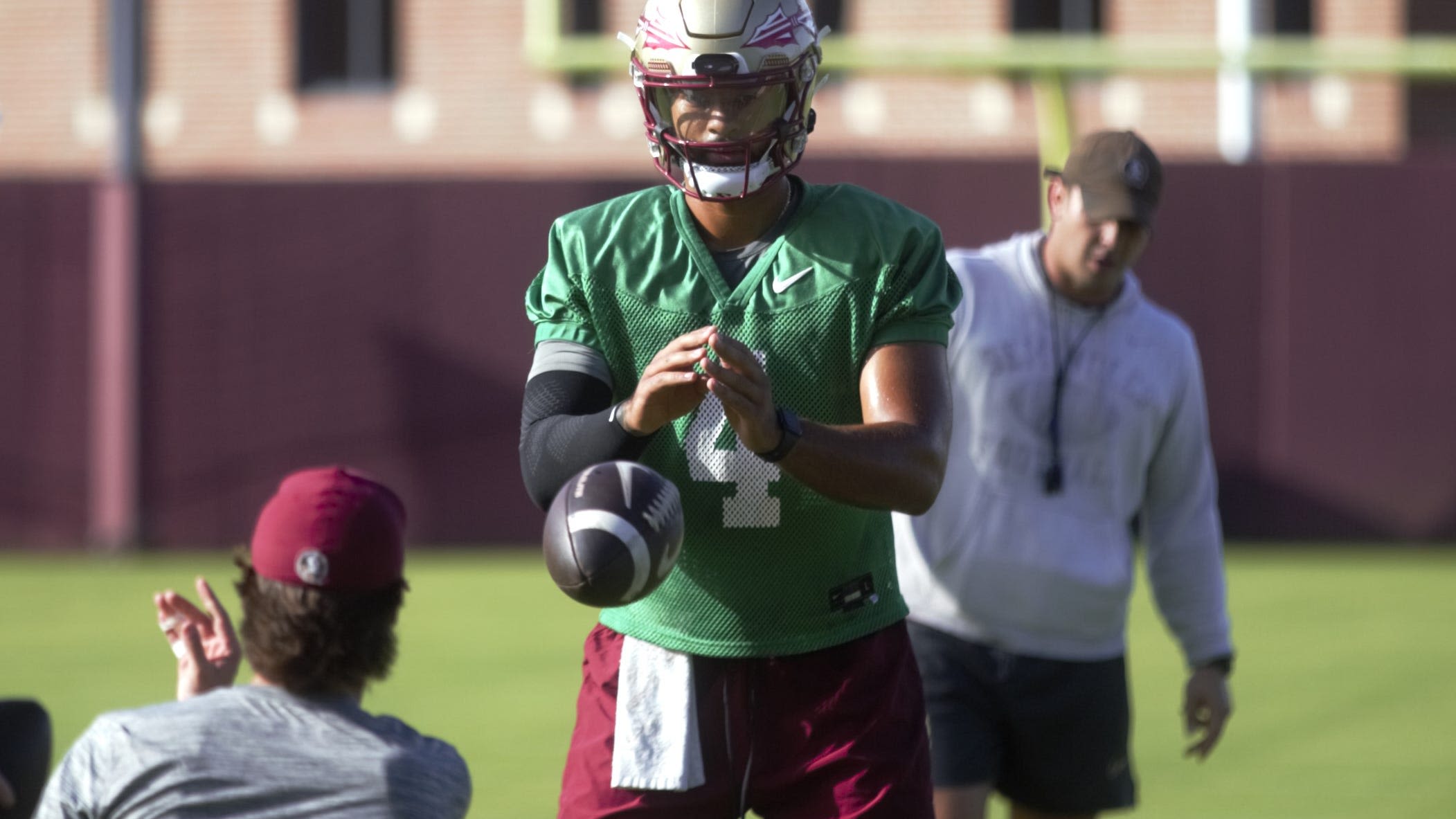 What Florida State football coach Mike Norvell likes already from QB DJ Uiagalelei