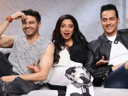 Anupamaa: Rupali Ganguly, Gaurav Khanna And Sudhanshu Pandey Quash Cold War Rumours With Goofy Pics