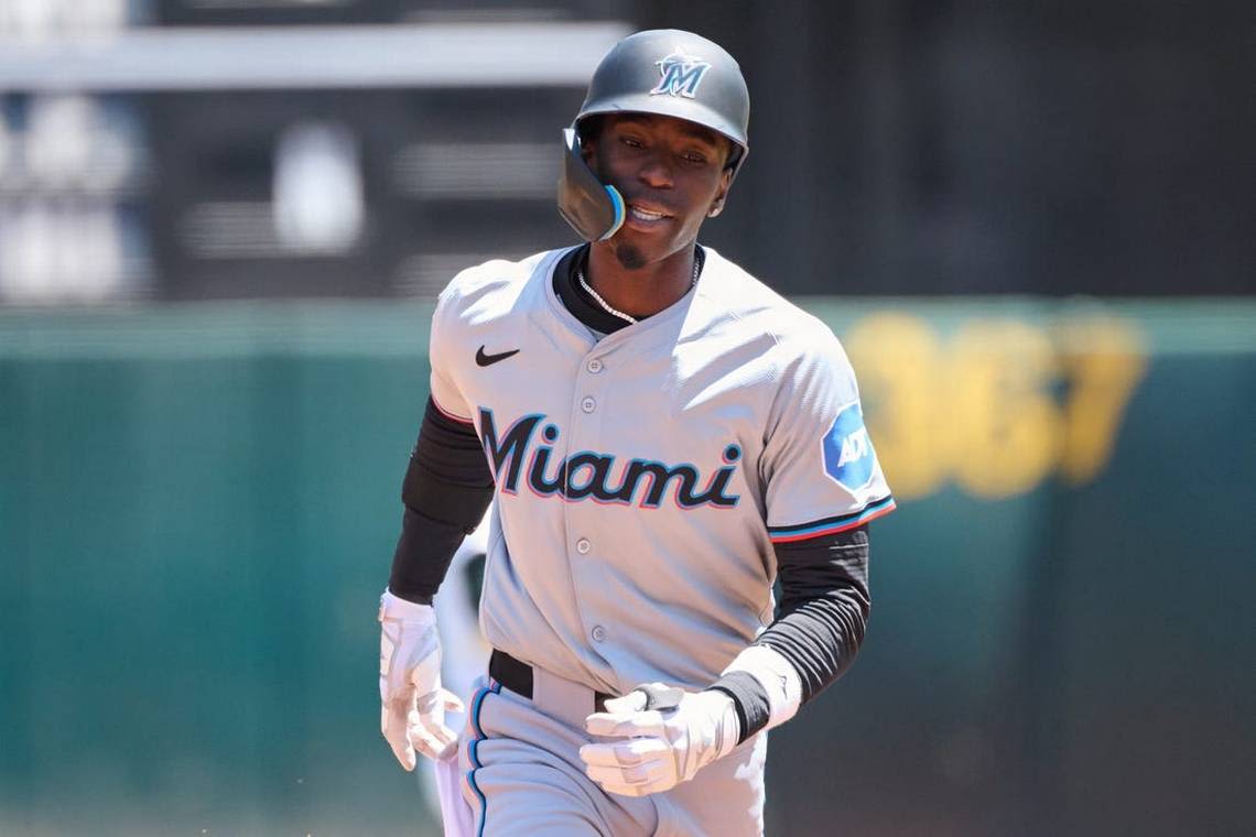 Gordon sparks Marlins’ highest-scoring game of the season in a 12-3 victory against A’s