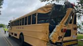 8 students injured in school bus crash in Johnston County