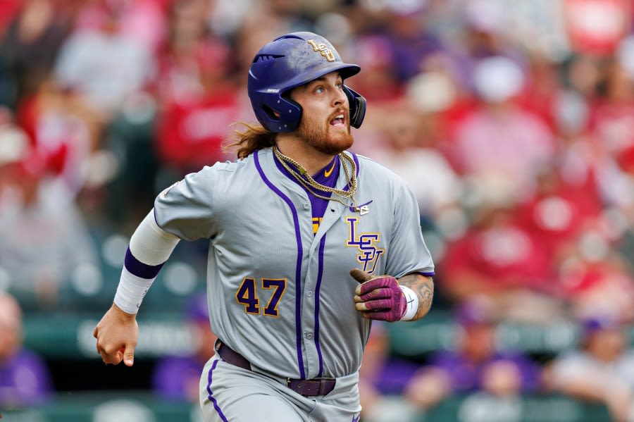 LSU third baseman Tommy White drafted by Athletics in MLB Draft