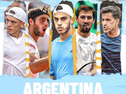 Confirmado: el equipo argentino de la Copa Davis que jugará la fase de grupos de las Finales