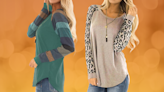 'Long enough to cover my poochie belly': This cozy fall top is on sale for as low as $18