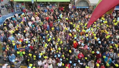 "Somos de Cangas de Onís, nos vamos para Madrid", el grito de los cangueses para el Grand Prix