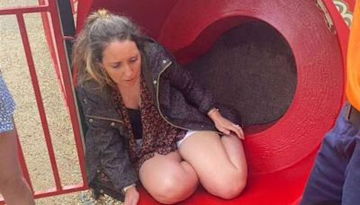 Girl, 3, flung from giant teacups at seaside funfair as ride forced to close