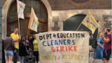 Government cleaners win pay-out of up to £2,500 as strike called off