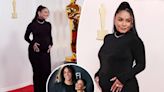 Vanessa Hudgens is pregnant with first child, debuts baby bump on Oscars 2024 red carpet