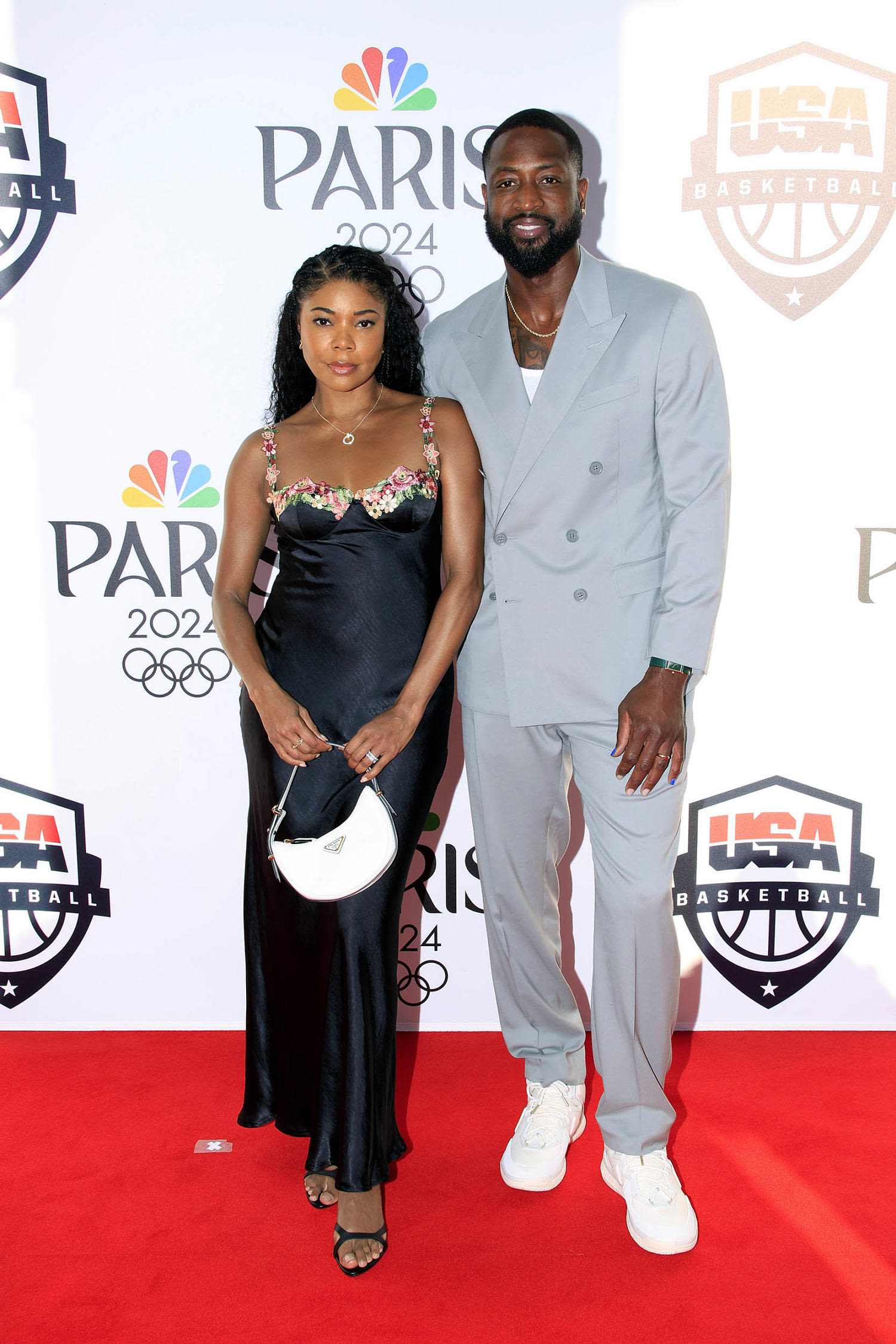 Dwyane Wade shares the 'feedback' Gabrielle Union texts him as he calls Team USA basketball games