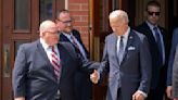 Biden pays respects to former Pennsylvania first lady Ellen Casey, who died last week in Scranton