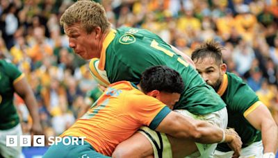 Rugby Championship: South Africa crush Australia in opener