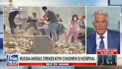 Fox News Anchor Laments Lack of ‘Outrage’ Over Russia’s Massive Missile Attack on Children’s Hospital in Ukraine