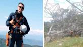 Conmoción por torre eléctrica que se desplomó y dejó a un ingeniero muerto en Santander