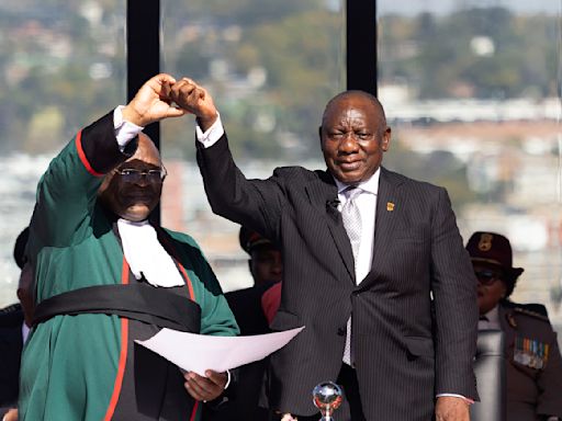 South Africa's unprecedented new coalition has 7 parties in the Cabinet. Here's a breakdown