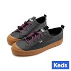 Keds 舒適免綁帶帆布懶人戶外休閒鞋 黑色 9243W123557