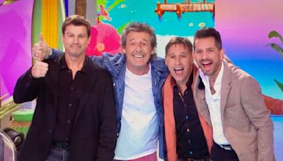 Les 12 coups de midi - "La ringardise est au rendez-vous aujourd'hui", "Affreux", "Je les adore", "Une ambiance de dingue" : le show du célèbre boy's band Worlds Apart pendant l'émission divise les internautes