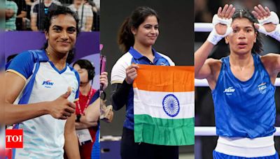 India at Olympics: Manu Bhaker claims historic shooting bronze; PV Sindhu, Nikhat Zareen, Manika Batra advance | Paris Olympics 2024 News - Times of India