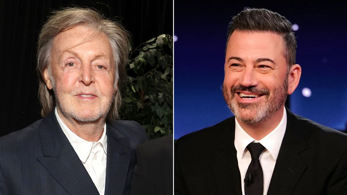 Paul McCartney hosted a very star-studded party and Jimmy Kimmel spilled the tea about the guestlist – KION546