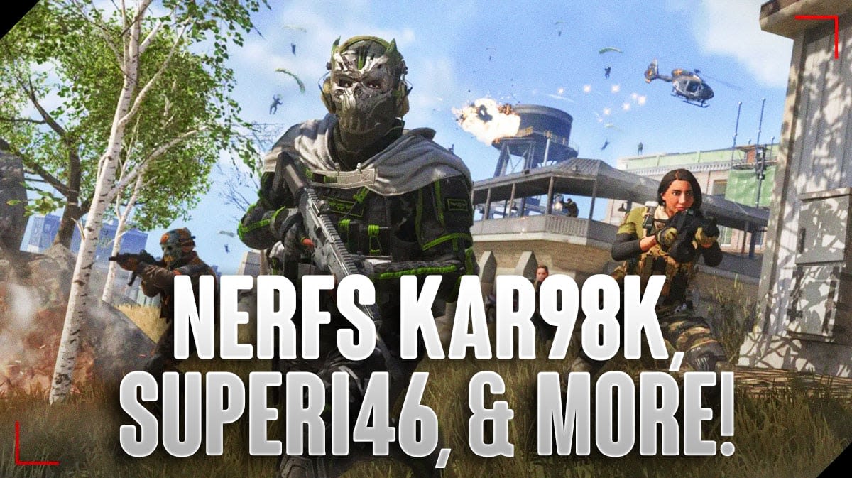 COD Warzone Update Nerfs Kar98k, Superi46, & More