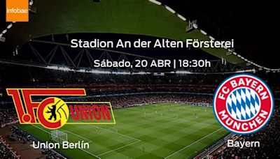 Previa de la Bundesliga: Union Berlín vs Bayern de Múnich