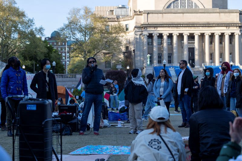 For some Columbia students, protest encampment is living history lesson