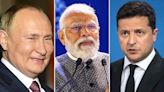 India conveys displeasure to Ukraine after President Zelenskyy’s criticism of PM Modi’s Russia visit