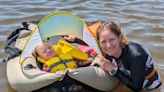 Swimming for Amelia: Mom to tow disabled daughter in Bring on the Bay