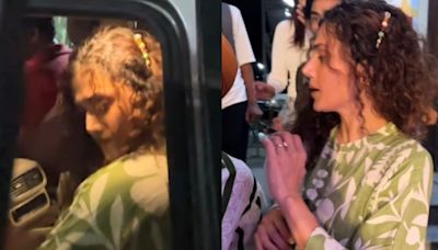 'Hatt Jaaiye': Taapsee Pannu Gets Irked As Fans Get Too Close To Her For Selfie In Mumbai (VIDEO)