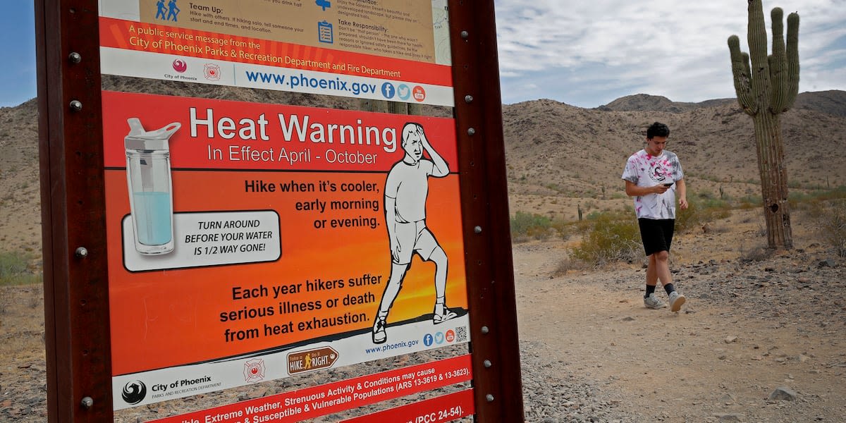Southwest US to bake in first heat wave of season, and records may fall