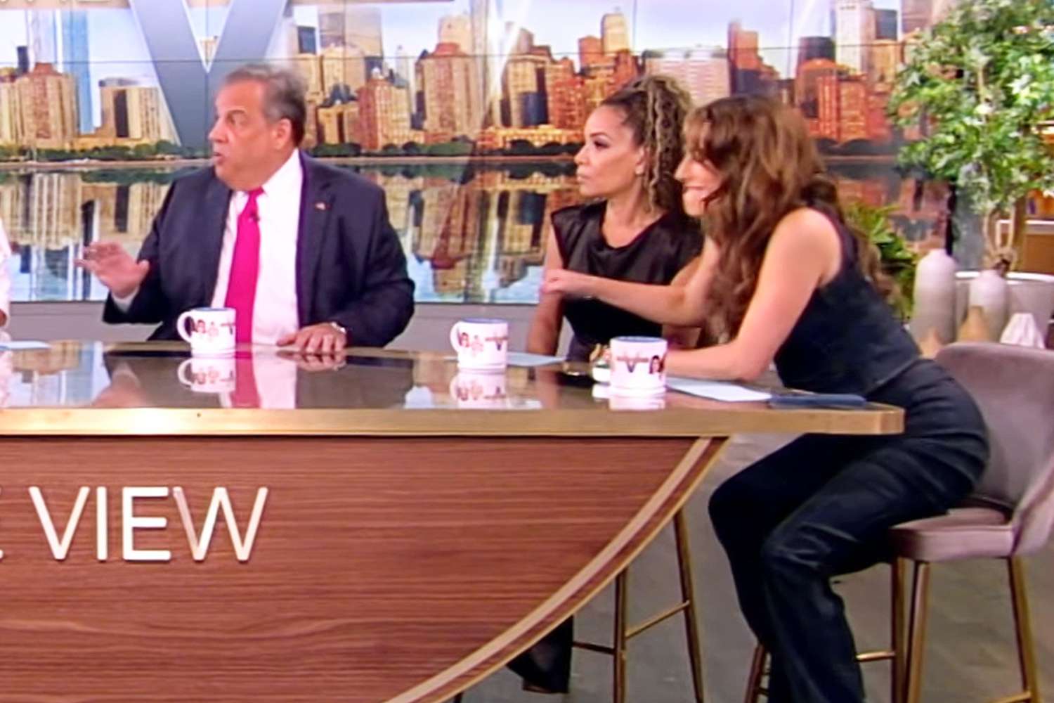 'The View' cohost pretends to punch Chris Christie over Nikki Haley comment