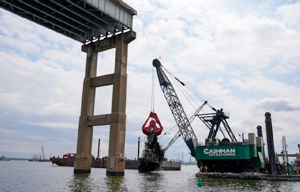 The ship that brought down a Baltimore bridge to be removed from collapse site in the coming weeks