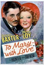 To Mary - with Love (1936) - FilmAffinity