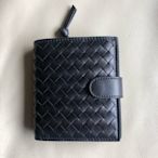 [熊熊之家]全新正品[BOTTEGA VENETA]基本女用款 黑色 6卡 六卡 零錢袋 BV短夾 特價