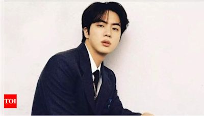 BTS Jin Summer Olympics News: BTS Jin chosen as torchbearer for 2024 Paris Summer Olympics; Departure plans underway | - Times of India