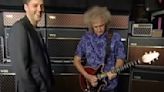 Watch Brian May make a TV presenter's day with an unaccompanied Bohemian Rhapsody solo through his epic Vox AC30 rig