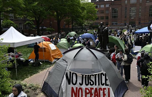 Eight Colleges Join Together To Protest The War in Gaza At George Washington University