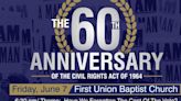 City to observe 60th anniversary of Civil Rights Act