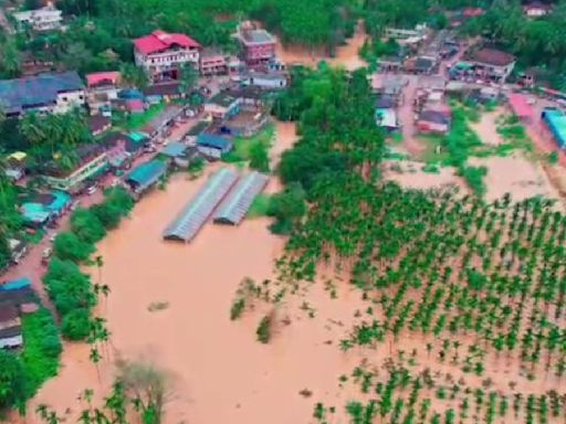 Karnataka Flood Alert: Balehonnuru Town Devastated By Floods As Bhadra River Overflows