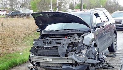 1 Injured In 2-Vehicle Crash