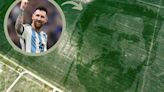 La Nación / Recuerdan el tributo a Messi en cultivos de maíz de Argentina