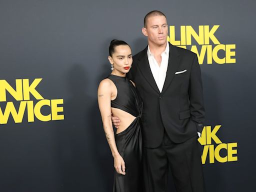 Channing Tatum y Zoë Kravitz posan juntos por primera vez en público