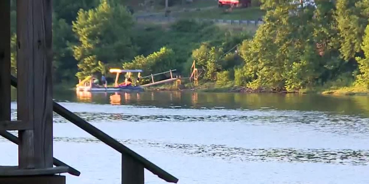 Man dead after being hit by barge while kayaking on river, officials say