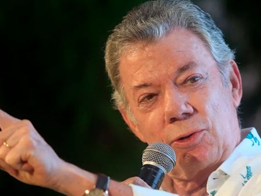 Juan Manuel Santos compartió su visión del panorama político actual: “El mundo está al borde de un abismo”